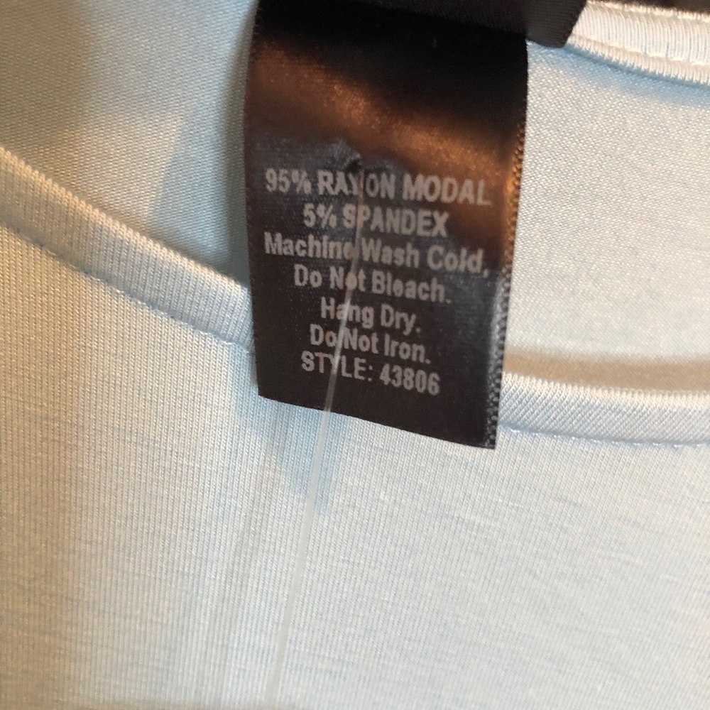 Agnes & Dora Baby Blue Ruffle Tunic - Picture 6 of 6